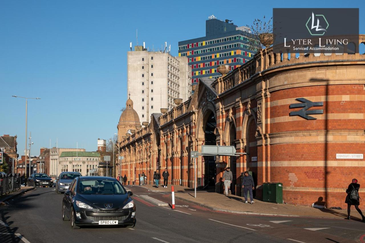 Leicester'S Lyter Living Serviced Apartments Opposite Leicester Railway Station Εξωτερικό φωτογραφία